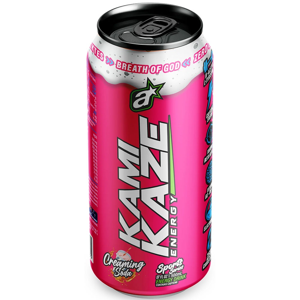 KAMIKAZE CREMING SODA 500x12