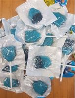 Blue Paint Brush 160PC