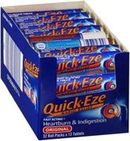 QUICK-EZE Antacid StickPak x32