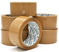 6pk TAN Packaging Tape 55m