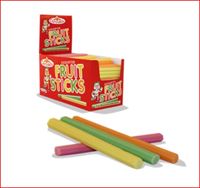 ASSORT FRUIT STICKS X250PCS