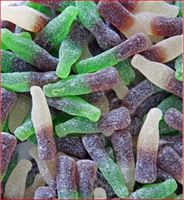GREEN Sugar Cola Bottles 2kg