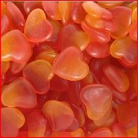 Gummy Peach Hearts 2kg