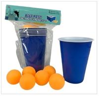 6PK BEER PONG 6 + 6 pcs