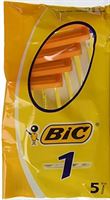 6pk BIC DIS RAZOR 5's -1 BLADE