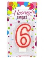 B/DAY CANDLE #6