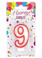B/DAY CANDLE #9