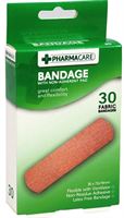 6pk Bandages FABRIC 30pc