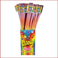 Jumbo Sherbert Straws 15gx50ct