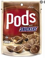 Pods Snickers 160g x 15pk