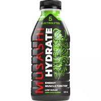 Mushashi Hydrate Apple12x600m