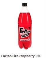 1.5L Fox Fizz RASPBERRY x 12pk