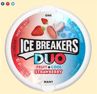 Ice Breaker Strawberry Duo 36g
