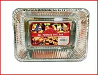 3PK Aluminium Rec tray 4pc