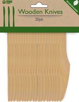 Wooden Knives 20pc x 6 pk