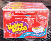 Hubba Bubba Strawberry UK 20pk