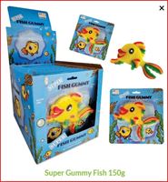 150g FISH Jumbo Gummy 12ct
