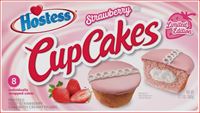 Strawberry Cup cakes 6 x 8ct