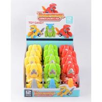 CANDY TOY DINOSUARTRANSCAR X12