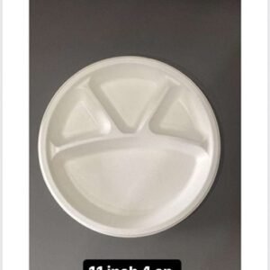 11” round|4 compartment 30x10p