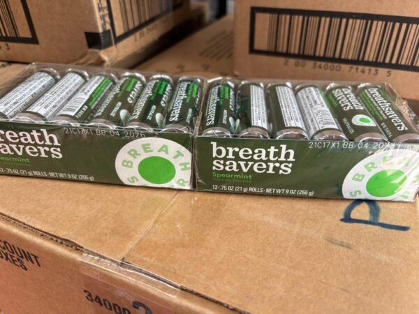 H BREATH SAVERS SPEAR MINT*48