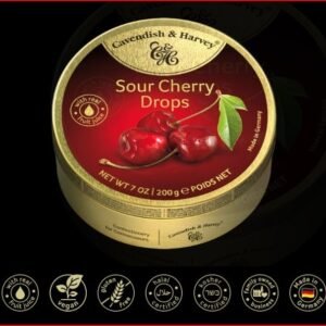 C&H SOUR CHERRY DROPS 200g