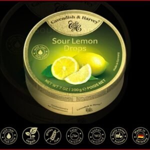 C&H SOUR LEMON DROPS 200g