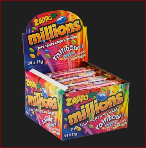 ZAPPO RAINBOW MILLIONS 75gX24c