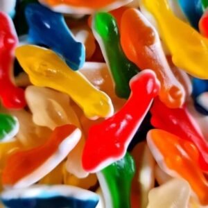 GUMMY COLOURFUL SHARKS 2KG