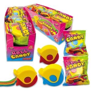 RAINBOW ROLL CANDY *12
