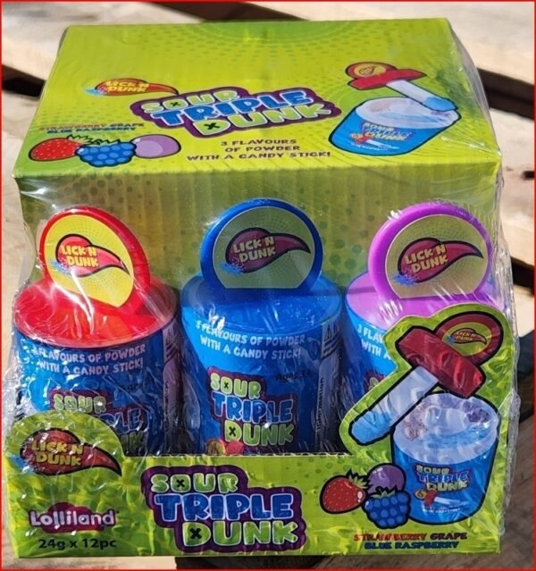 SOUR TRIPPLE DUNK 24g X12ct