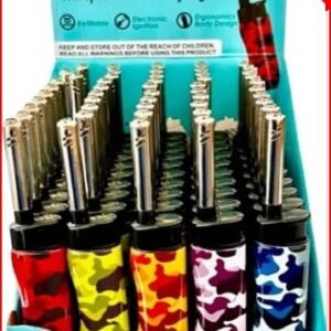 Camo Wind Proof Lighter 50pcs