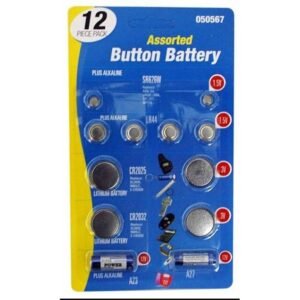 3pk Button Battery Ast Pak