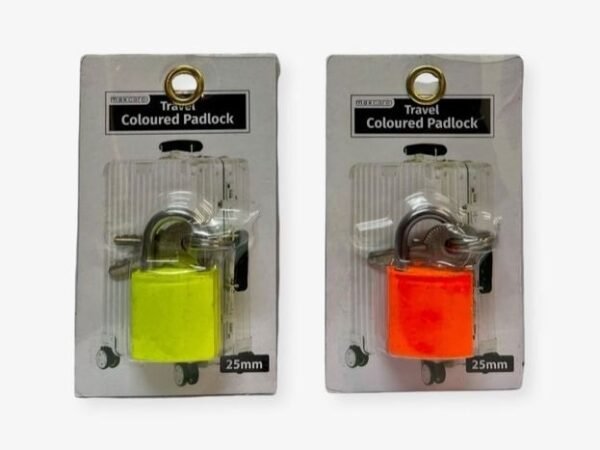 3pk Padlock 25mm