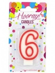 B/DAY CANDLE #6