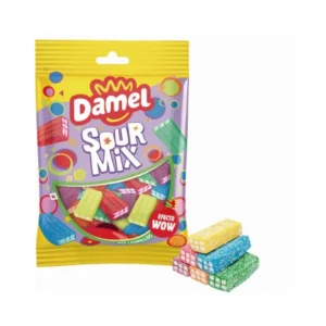 DAMEL SOUR WORMS80G*12
