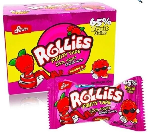 Raspberry Rollies 21g x 24pcs