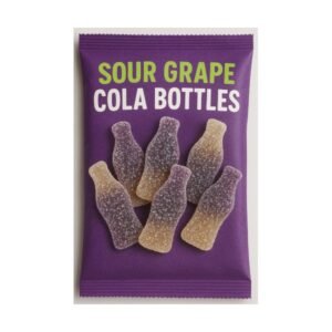 SOUR GRAPE COLA BOTTLES