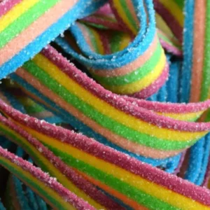 Sour Rainbow Belts 210pcs/Tray