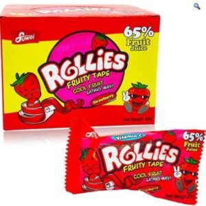Strawberry Rollies 21g x 24pcs